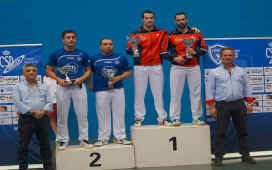 CARLOS BAEZA, DANIEL ARRANZ, NACHO GONZLEZ Y LVARO MEDINA SUBCAMPEONES DE PELOTA DE LA COPA DEL REY