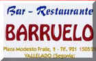 BAR RESTAURANTE BARRUELO