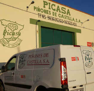 Piñones de Castilla - Exterior de la empresa