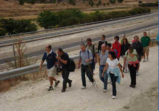 CRNICA XVII MARCHA AL SABINAR DE SANTIAGO DEL ARROYO 2013 