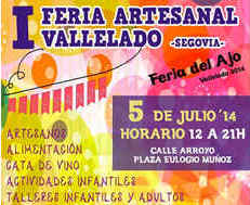I Feria artesanal de  Vallelado y cata de vinos