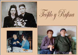 TEOFILO Y RUFINA EL MATRIMONIO MS MAYOR DE VALLELADO