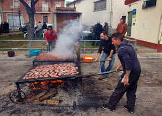 Reportaje fotogrfico de la Desgustacin del Cerdo