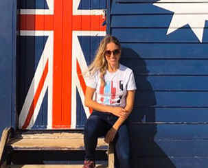 LA ATLETA DE VALLELADO, DIANA DEL SER, VIVE CON PREOCUPACIN DESDE AUSTRALIA