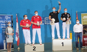 LOS PELOTARIS DE VALELADO SUBCAMPEONES EN LA COPA DEL REY
