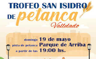 TORNEO DE PETANCA SAN ISIDRO 2024